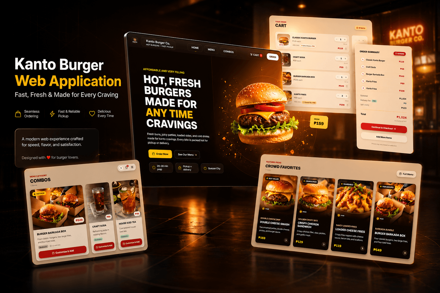 Kanto Burger Co screenshot